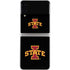 Iowa State University Primary Logo Black Galaxy Z Flip3 5G Skin